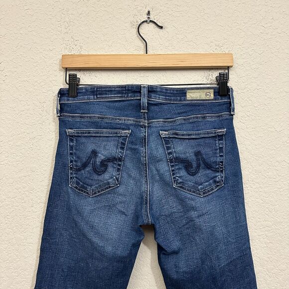 AG ADRIANO GOLDSCHMIED The Stilt Cigarette Leg Jeans in Medium Wash - Picture 7 of 13